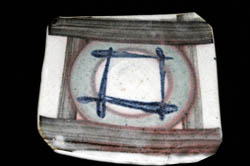 1982 plate-coloured slip on wet thrown surface 1