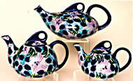 Purple Aster Teapots