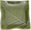 Wavy Silver Fern Plate