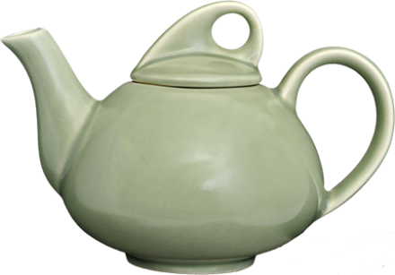 Round Tea Pot