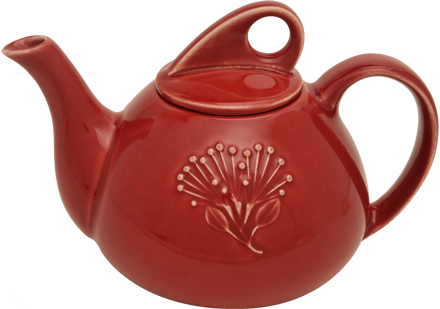 3 Cup Teapot Pohutukawa