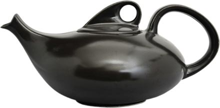 6 Cup teapot black
