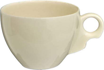 Round tea cup