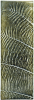 Wall Plaque Silver Fern left facing