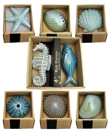 Boxed sea life