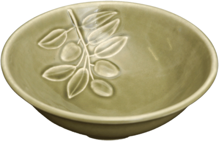 Olive stacking bowl small