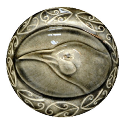 Cameo of New Zealand Huia- male